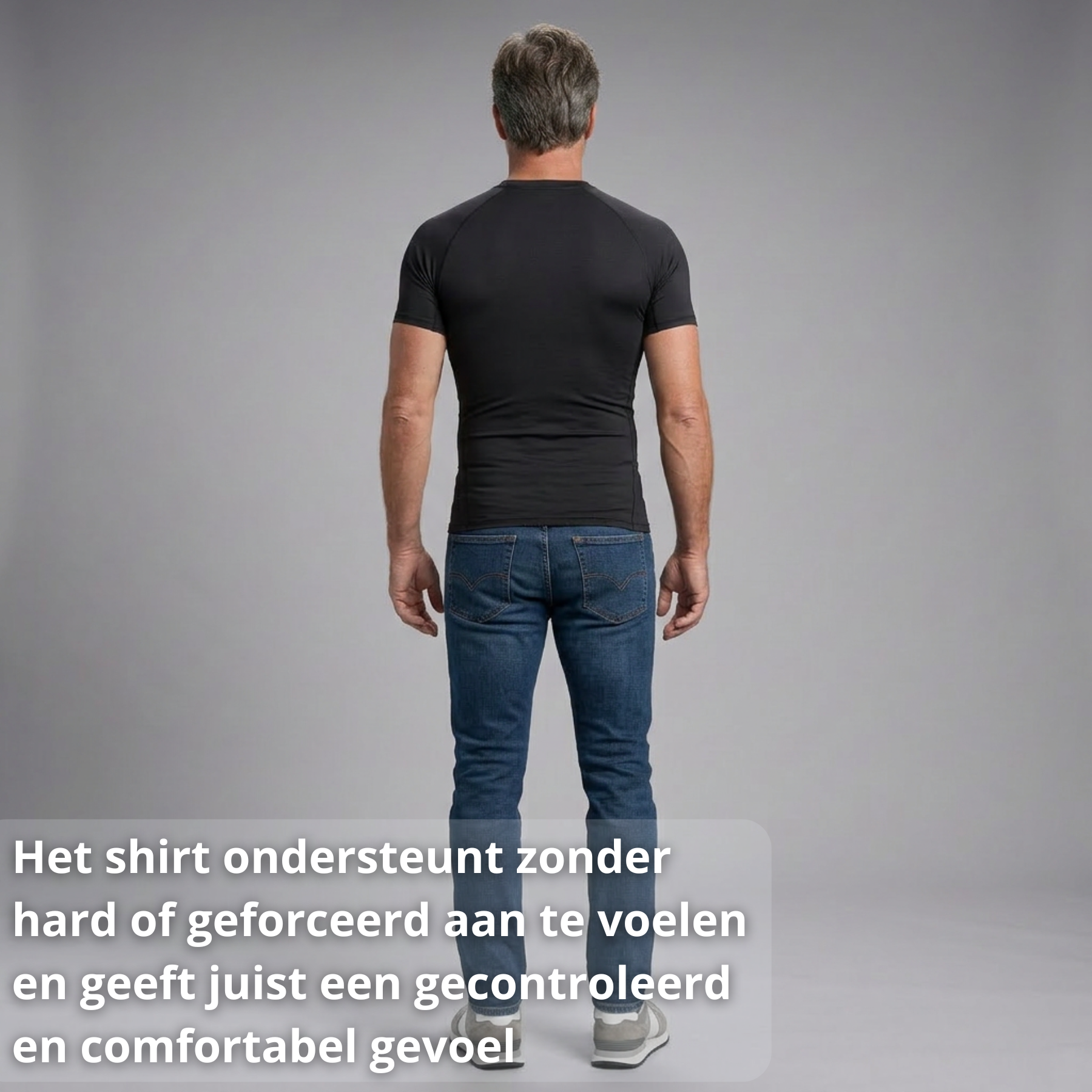 Compressie Shirt – Postuur Support – Heren