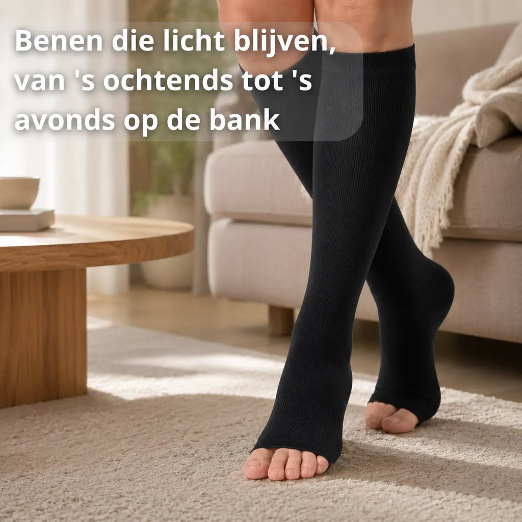 Compressiekousen dames tegen vermoeide benen