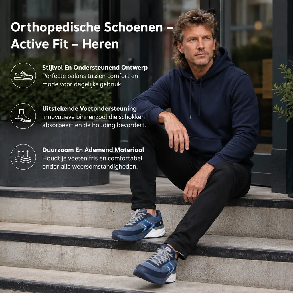 Orthopedische schoenen heren Active Fit, online kopen