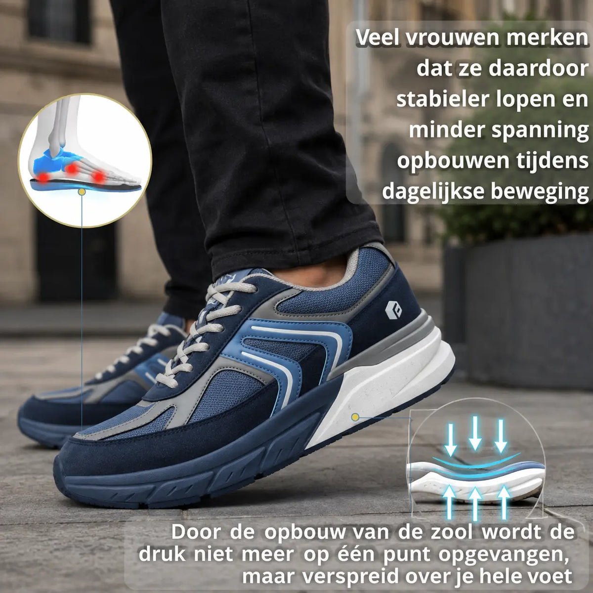 Orthopedische schoenen tegen hielspoor en voetklachten