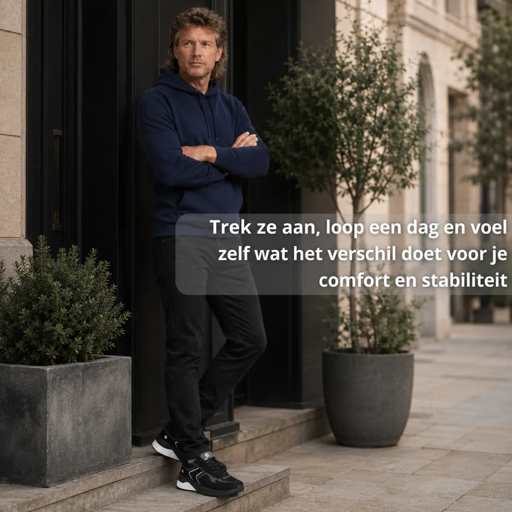 Comfortabele orthopedische schoenen voor lang staan