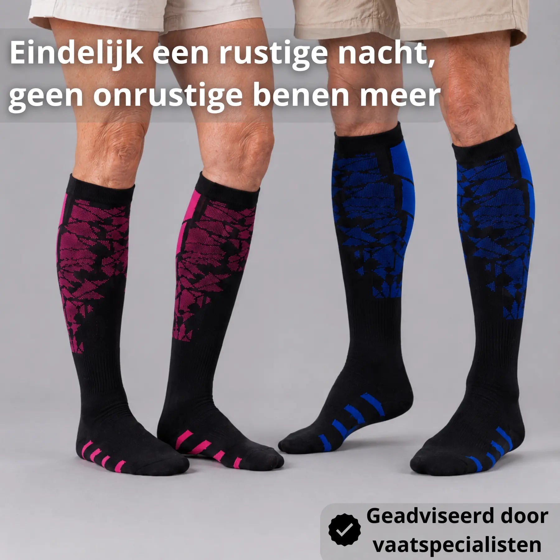 Compressiekousen – Ondersteuning Bij Spataders En Rusteloze Benen - Postuurkleding - 