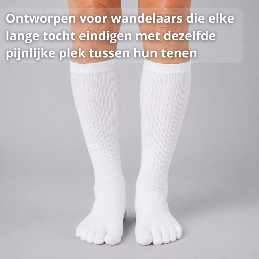 teensokken vochtafvoerend wandelsokken blaren voorkomen