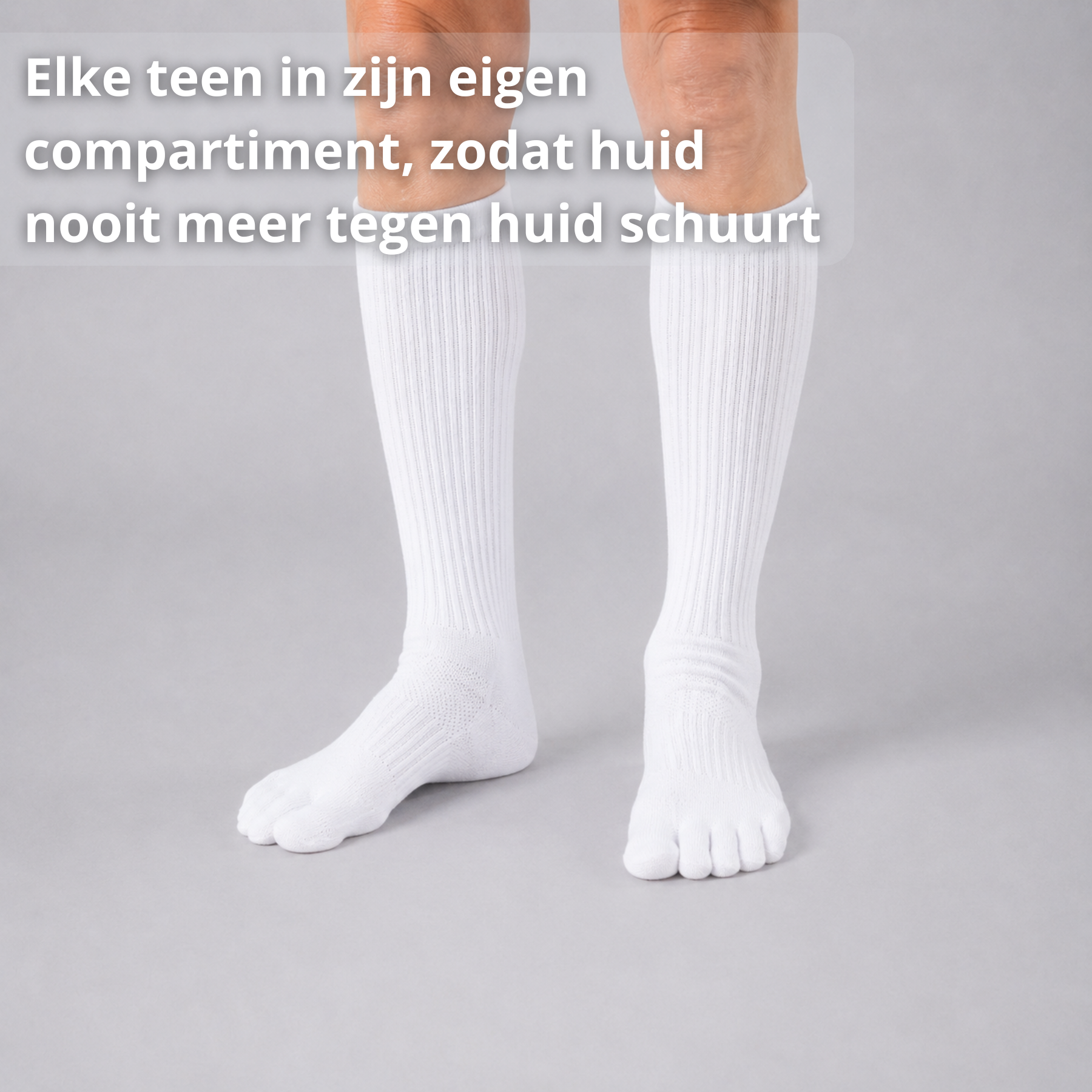 teensokken heren dames wandelen zonder blaren