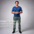 Compressie Shirt – Slank & Ondersteund – Heren - Postuurkleding - 