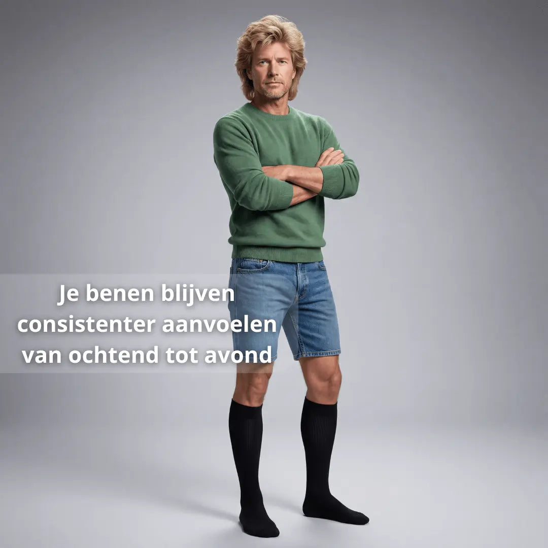 Compressiekousen - Actieve Drukverdeling - Postuurkleding - 