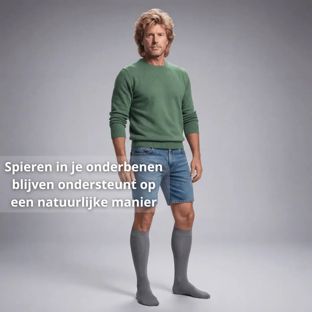 Compressiekousen - Actieve Drukverdeling - Postuurkleding - 