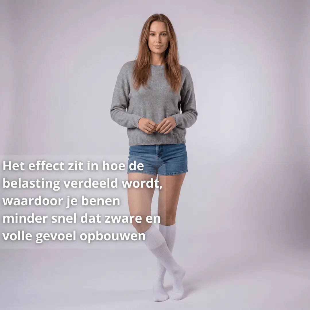 Compressiekousen - Actieve Drukverdeling - Postuurkleding - 
