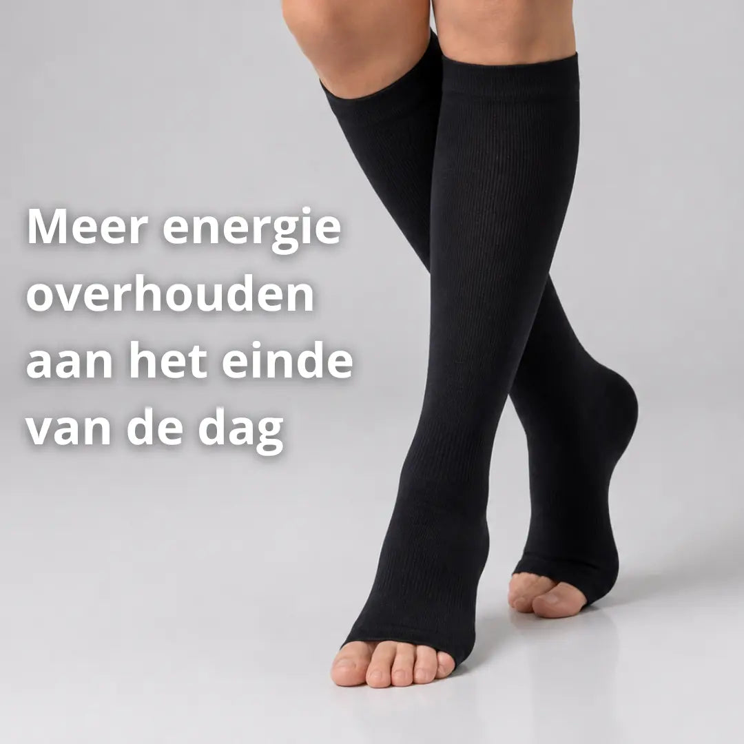 compressiekousen dames lichte benen, enkels normaal dagelijks, zware benen oplossing dames, lang staan lopen dames, beige zwart dames, benen licht hele dag, opgezette enkels dames, graduele compressie dames, compressiekousen dames dagelijks, benen fris aanvoelen dames