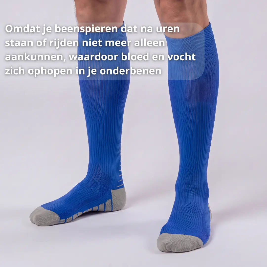 Compressiekousen Heren – Weg Met Zware Benen - Postuurkleding - 