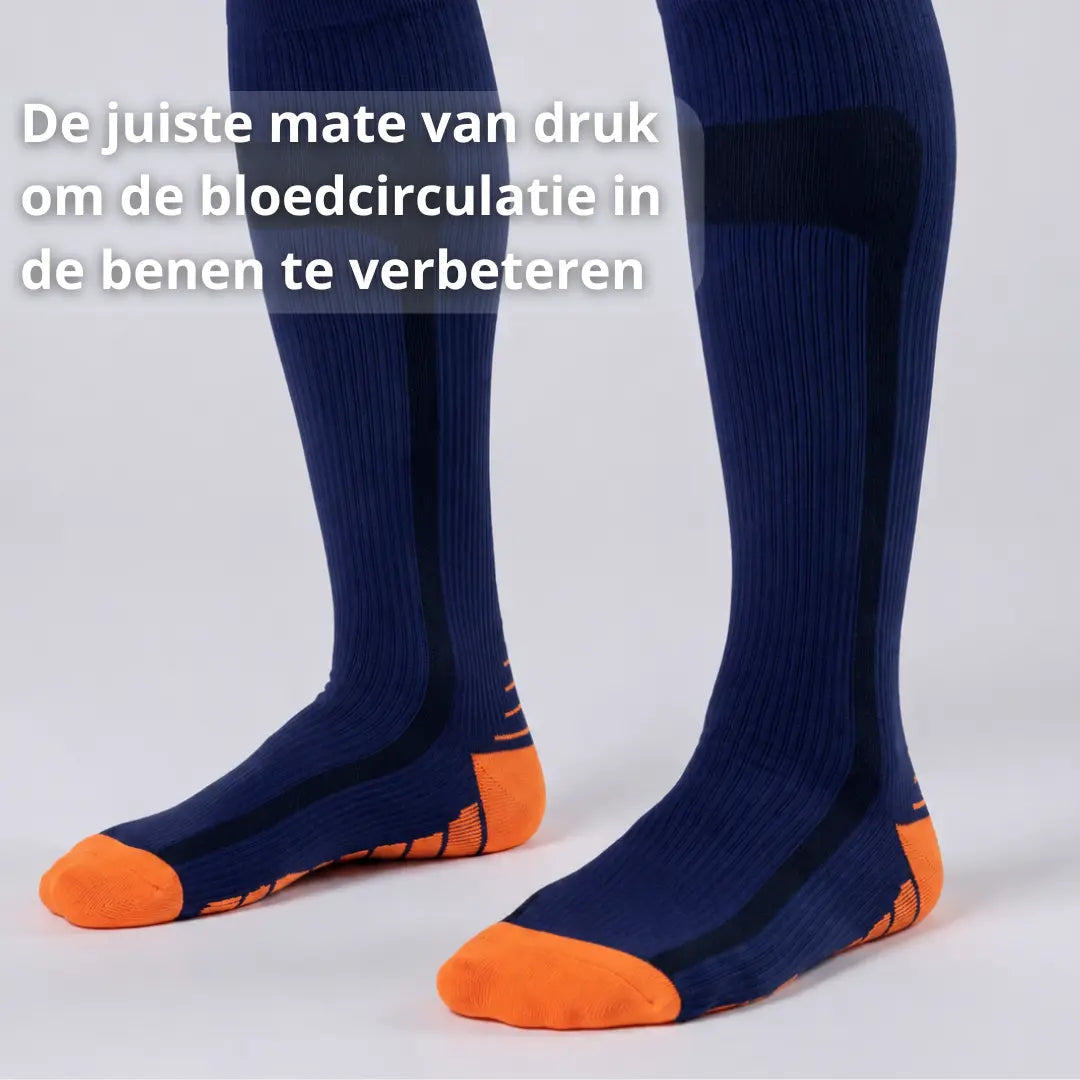 compressiekousen heren zware benen, werkdag staand beroep, enkels normaal blijven, zware benen oplossing, lang staan lopen werk, marineblauw zwart heren, benen licht dagelijks, autorijden reizen enkels, graduele compressie heren, compressiekousen heren dagelijks gebruik