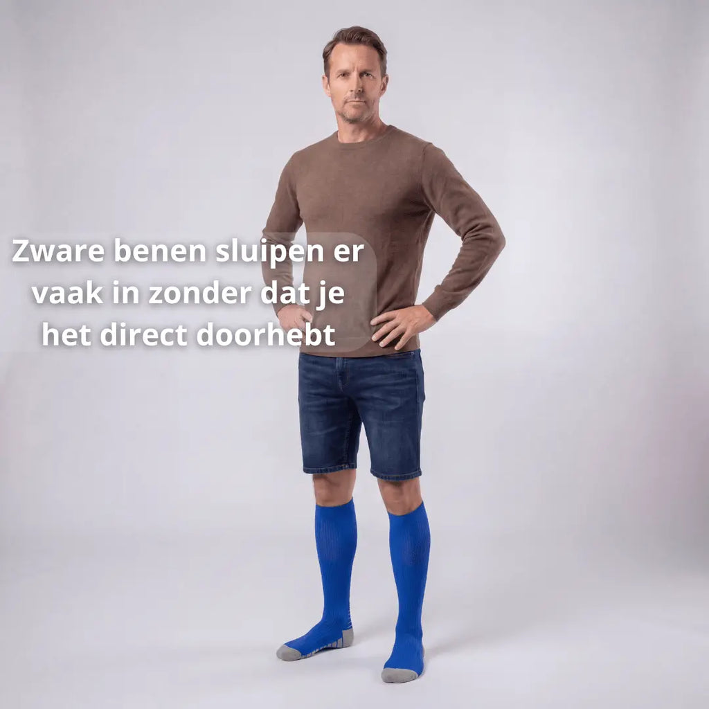 Compressiekousen – Lichte Benen – Heren - Postuurkleding - 