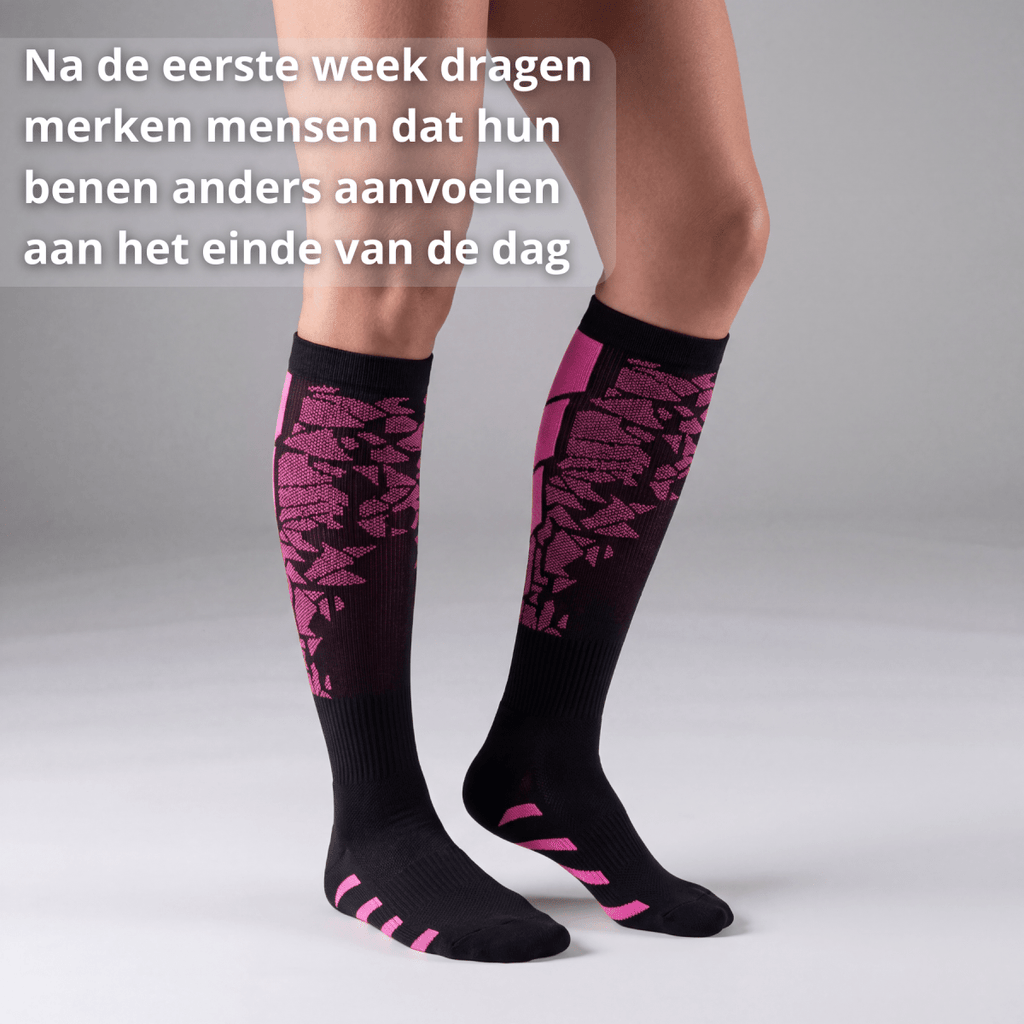 Compressiekousen – Ondersteuning Bij Spataders En Rusteloze Benen - Postuurkleding - 