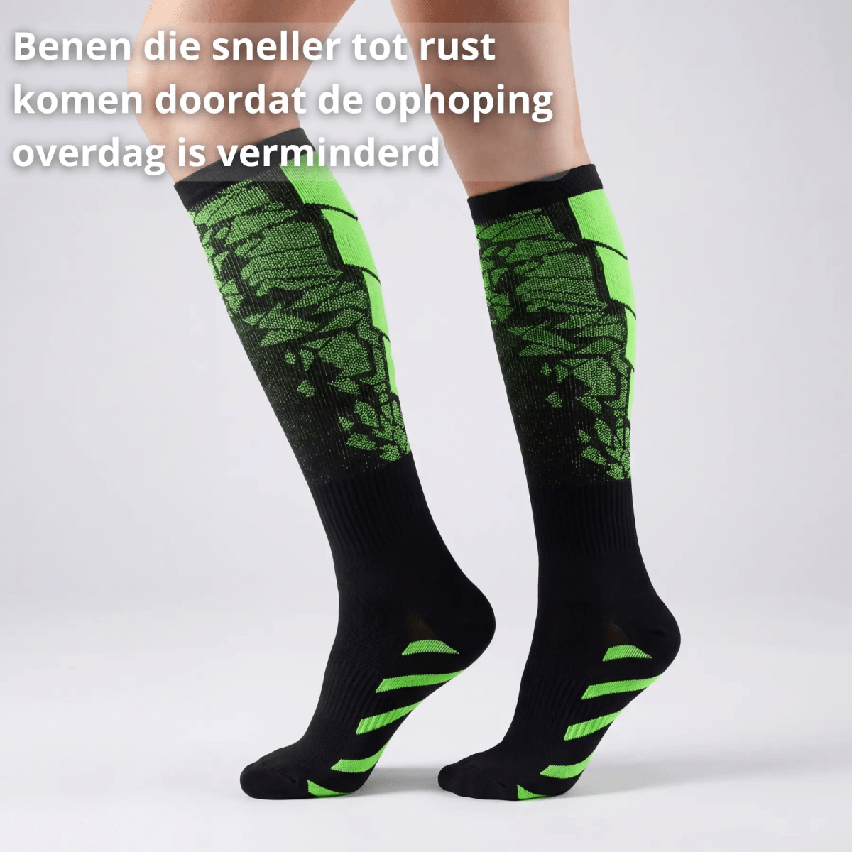 compressiekousen spataders, rusteloze benen oplossing, trekkende benen nacht, spataders dagelijks ondersteuning, RLS benen overdag, zichtbare aders kousen, nacht rust benen, spataders zonder ingreep, rusteloze benen slapen, compressiekousen RLS spataders dagelijks