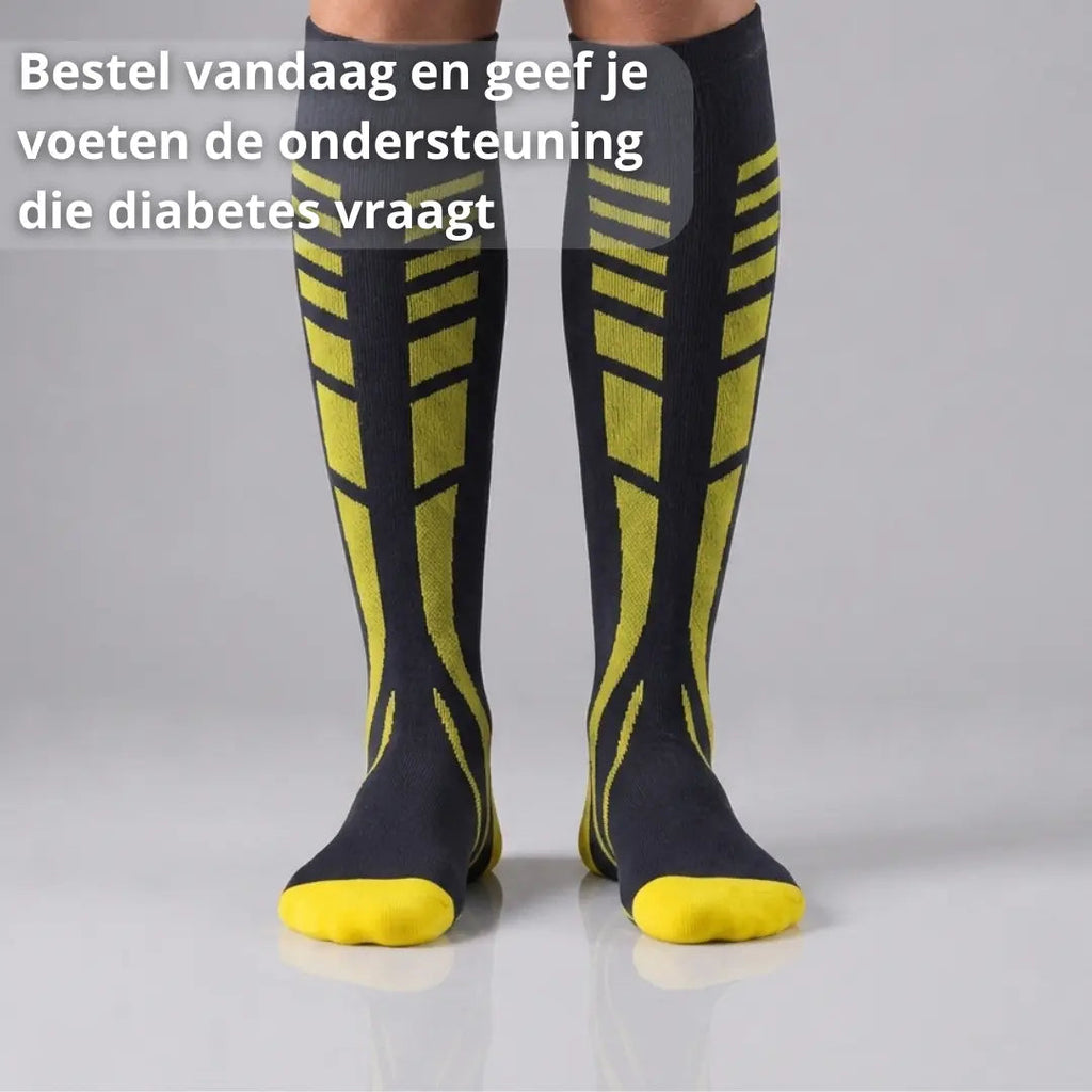 Compression Socks – Gentle Support for Diabetic Feet - Posture Clothing -
