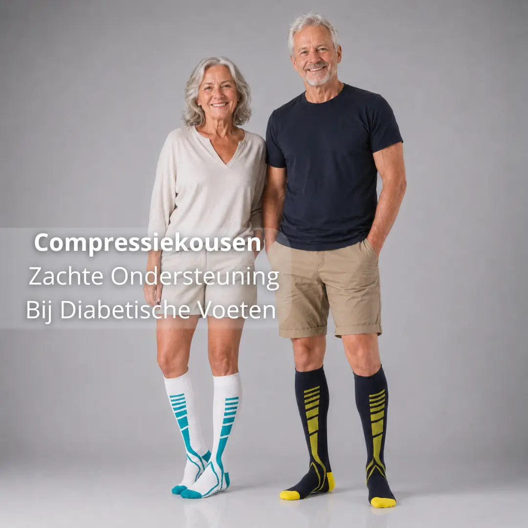 compressiekousen diabetische voeten, zachte ondersteuning voeten, naadloos geen drukpunten, ademend materiaal dagelijks, koude voeten oplossing, tintelende voeten dagelijks, zachte boord geen knelling