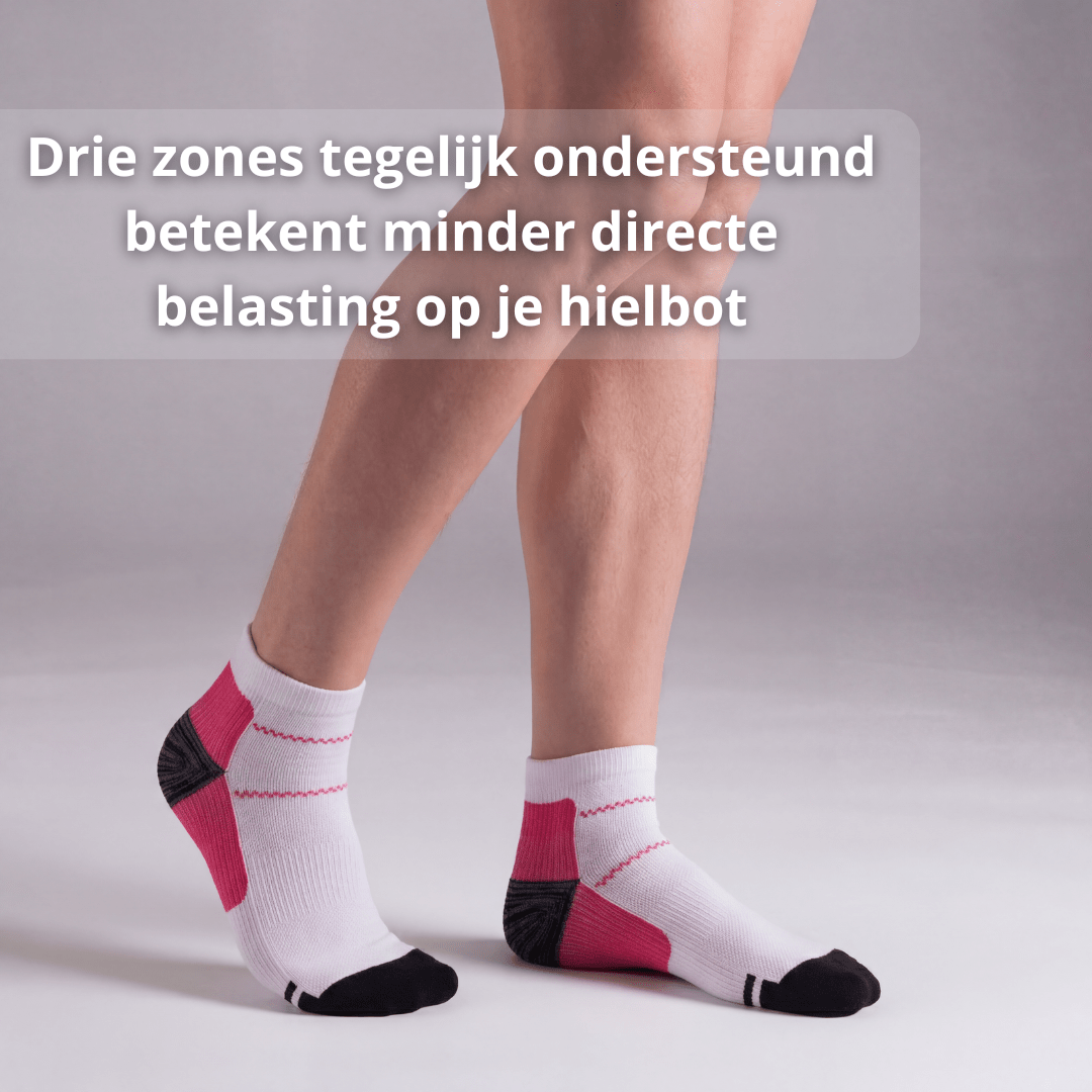 Compressiesokken – Hielspoor Sokken Voor Dagelijks Comfort - Postuurkleding - 