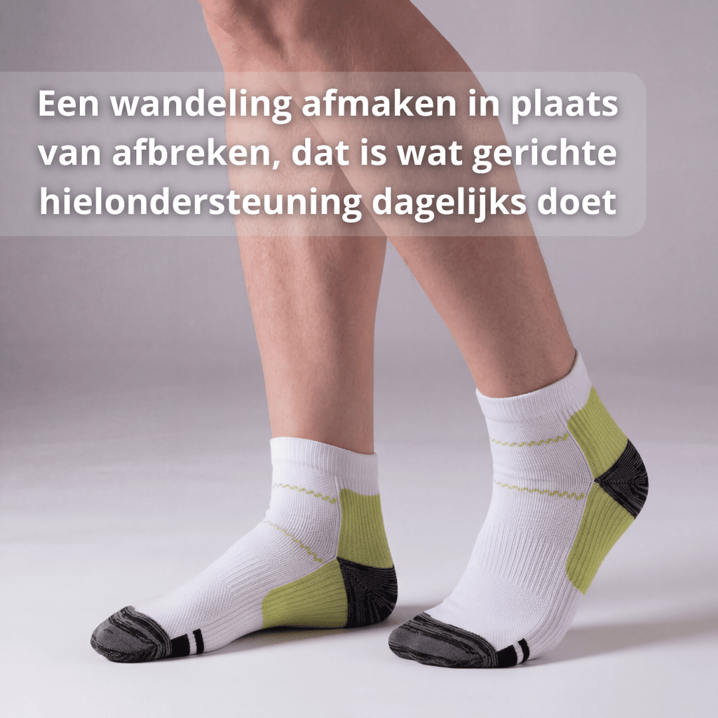 Compressiesokken – Hielspoor Sokken Voor Dagelijks Comfort - Postuurkleding - 