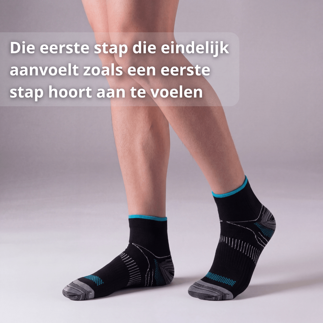 Compressiesokken – Hielspoor Sokken Voor Dagelijks Comfort - Postuurkleding - 