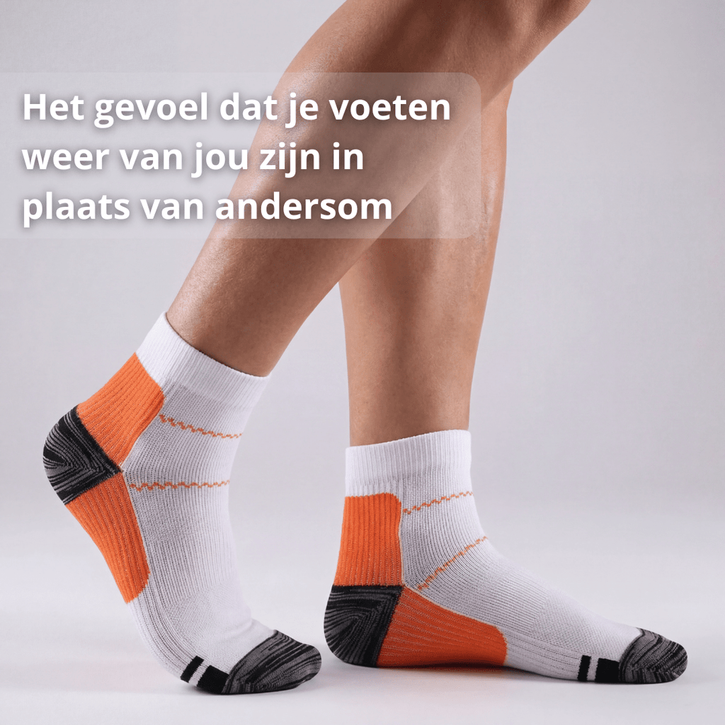 Compressiesokken – Hielspoor Sokken Voor Dagelijks Comfort - Postuurkleding - 