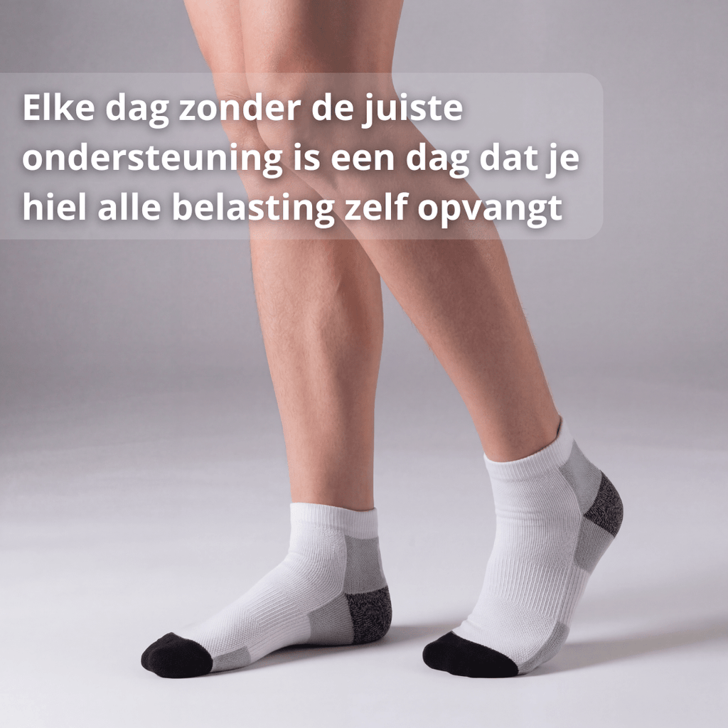 Compressiesokken – Hielspoor Sokken Voor Dagelijks Comfort - Postuurkleding - 