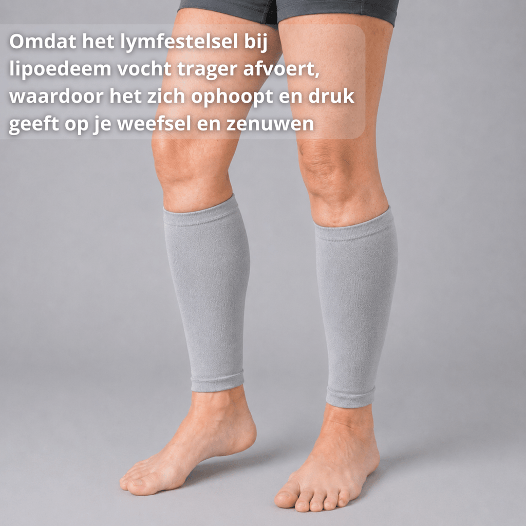 Kuitmouw - Lipoedeem Ondersteuning - OneSize - Postuurkleding - Compressiekleding -