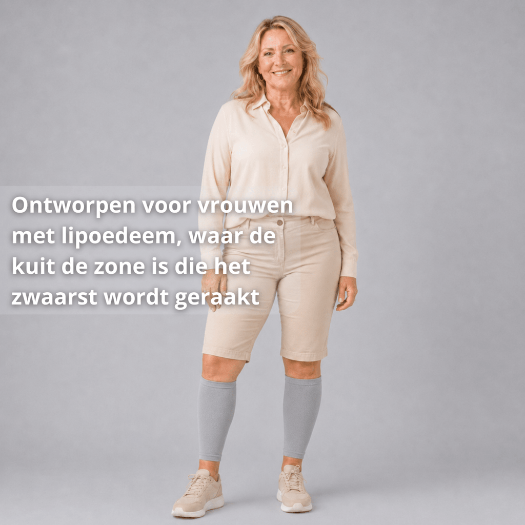 Kuitmouw - Lipoedeem Ondersteuning - OneSize - Postuurkleding - Compressiekleding -