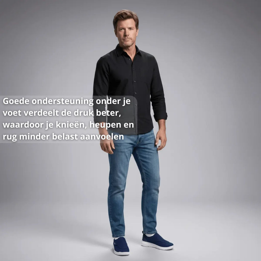Orthopedische Schoenen – Lopen Zonder Druk – Heren - Postuurkleding - 