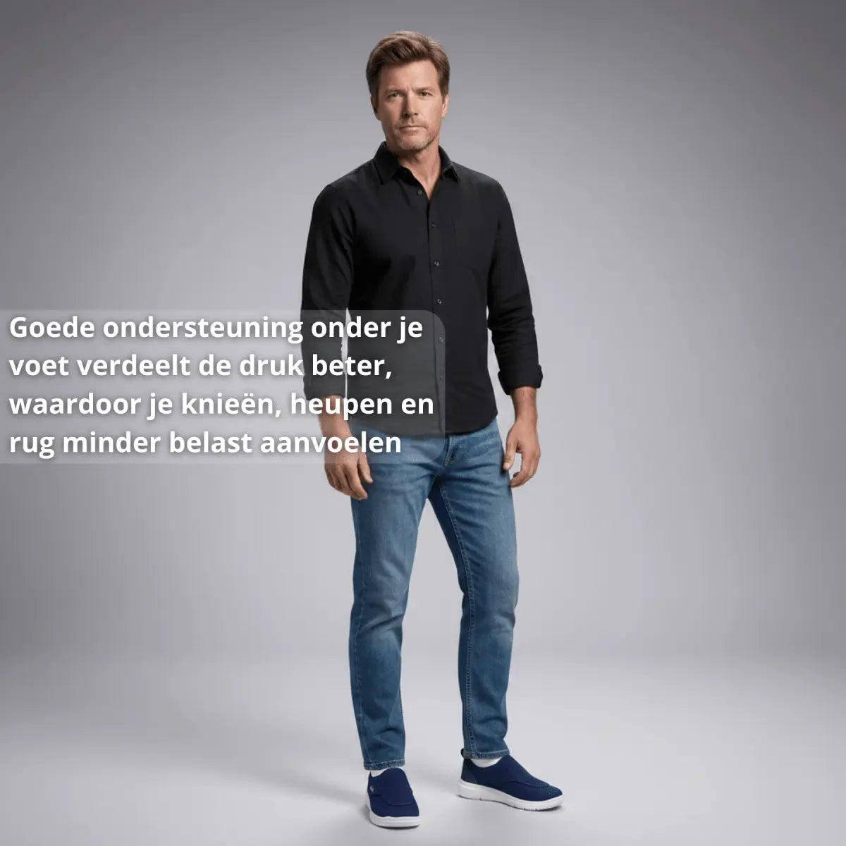 Orthopedische Schoenen – Lopen Zonder Druk – Heren - Postuurkleding - 