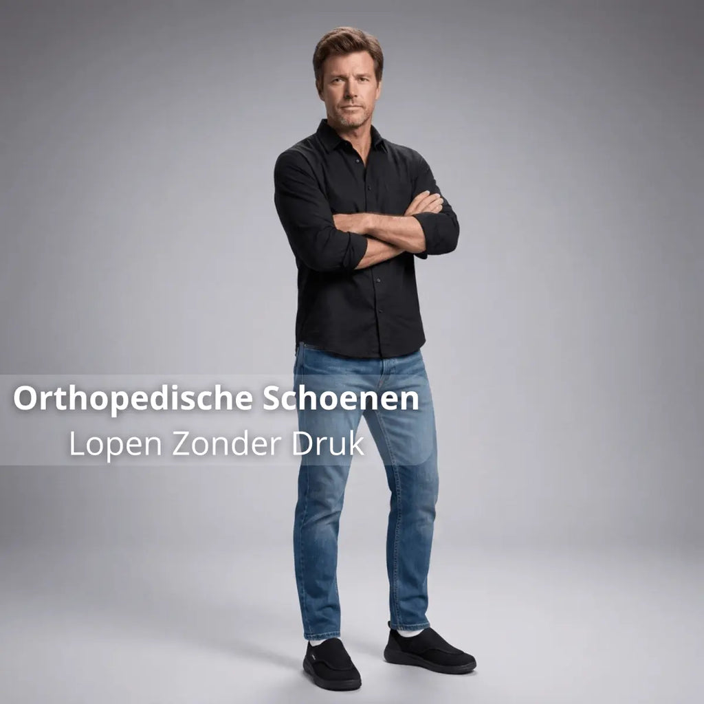 Orthopedische Schoenen – Lopen Zonder Druk – Heren - Postuurkleding - 