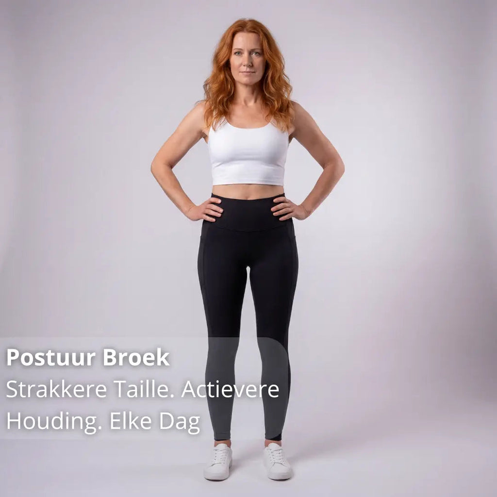 Postuur Broek Dames – Strakkere Taille. Actievere Houding. Elke Dag - Postuurkleding - 