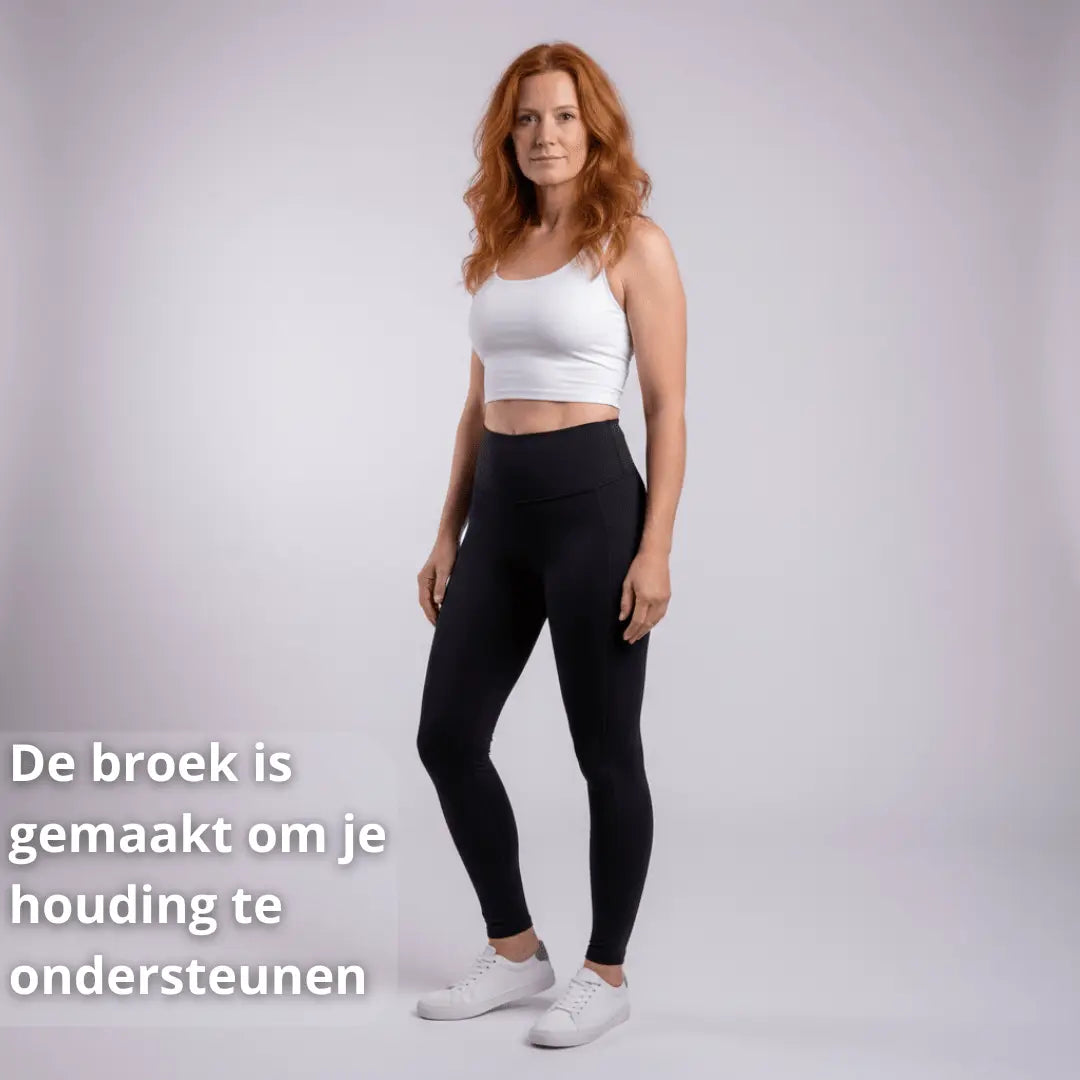 Postuur Broek Lang – Actieve Compressie – Dames - Postuurkleding - 