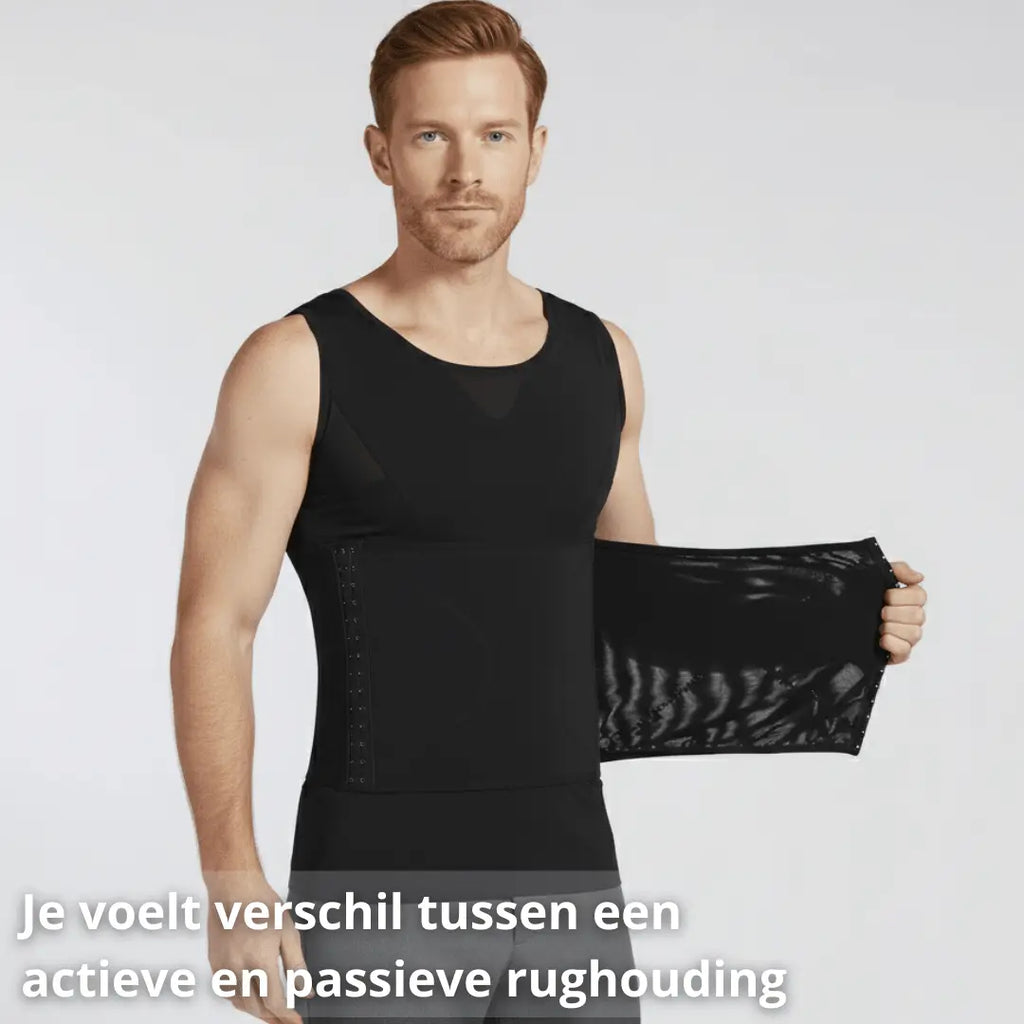 Postuur Hemd – Actieve Houding – Heren - Postuurkleding - 