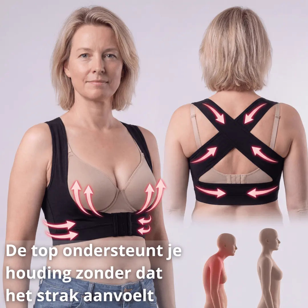 Postuur Top – Houding & Support – Dames - Postuurkleding - 