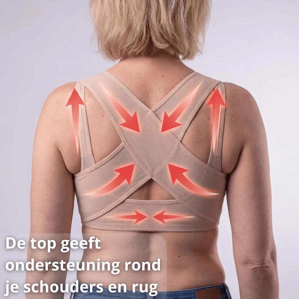 Postuur Top – Houding & Support – Dames - Postuurkleding - 