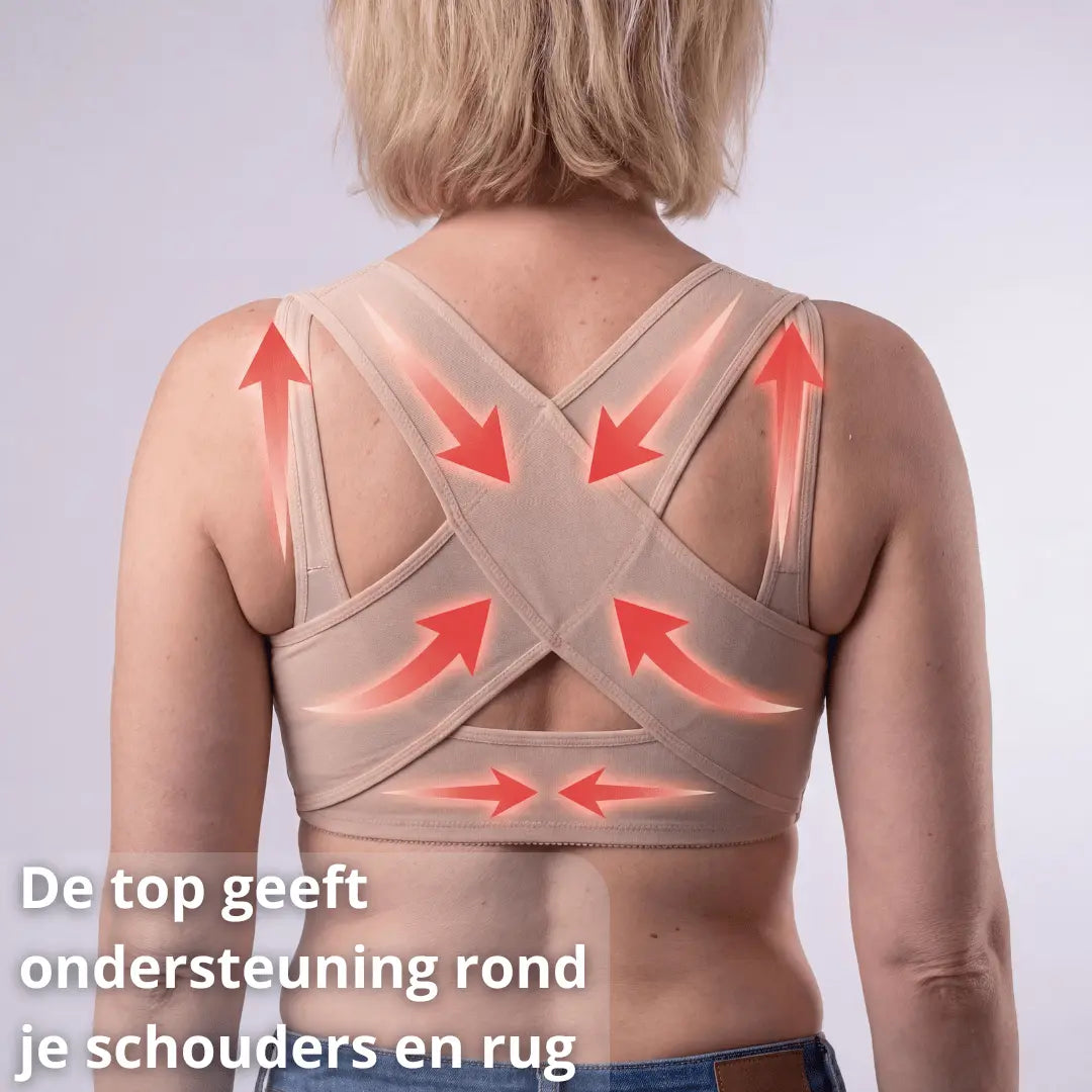 Postuur Top – Houding & Support – Dames - Postuurkleding - 
