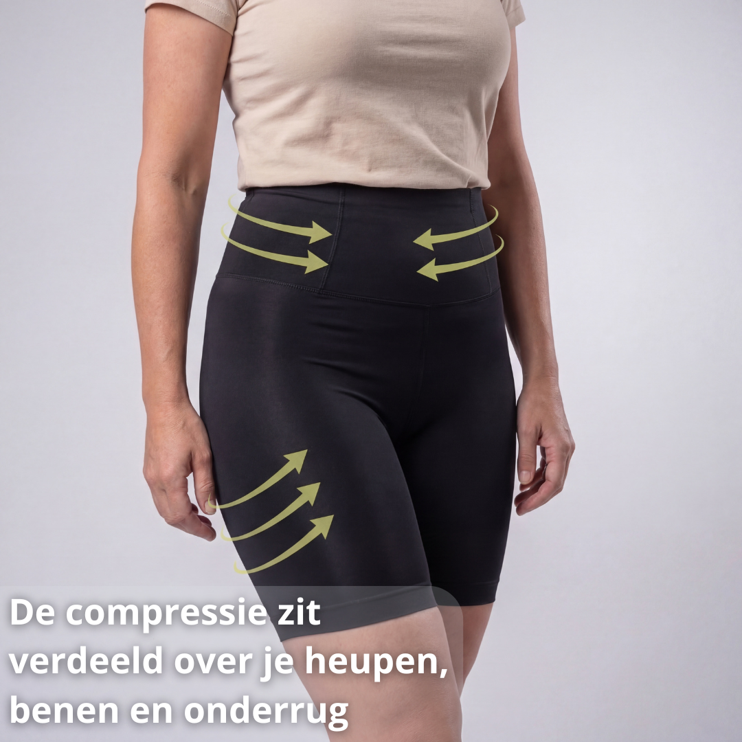 postuur broek dames, compressie broek dames, houding broek dames, heup ondersteuning dames, core ondersteuning broek, onderrug ondersteuning dames, houding verbeteren broek, compressie kleding dames, heup stabiliteit dames, postuur kleding dames