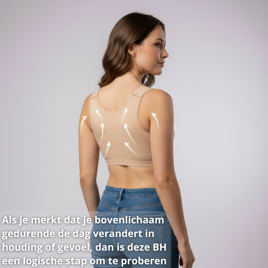 postuur bh dames, houding bh dames, compressie bh dames, corrigerende bh dames, shapewear bh dames, rug ondersteuning bh, schouder ondersteuning bh dames, posture corrector bh, comfortabele bh ondersteuning, bh tegen slechte houding