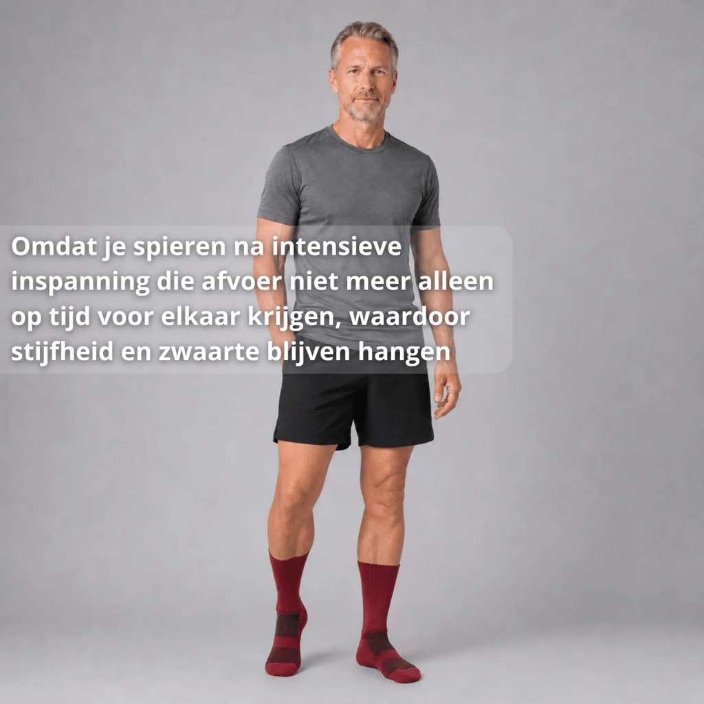 Sport Compressiesokken - Sneller Herstel & Minder Spierpijn - Postuurkleding - 