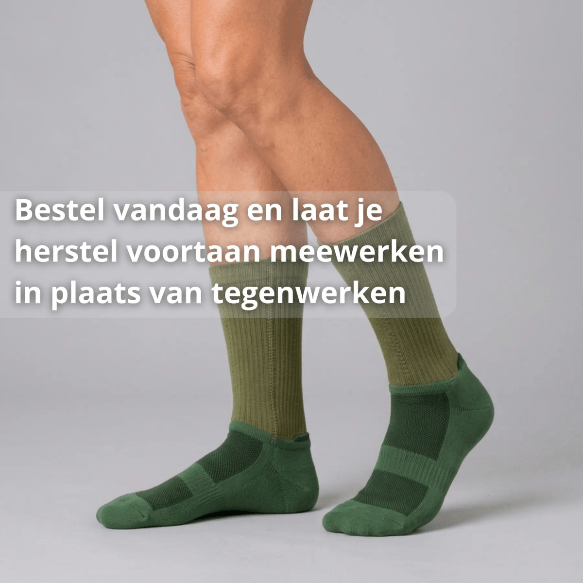 Sport Compressiesokken - Sneller Herstel & Minder Spierpijn - Postuurkleding - 